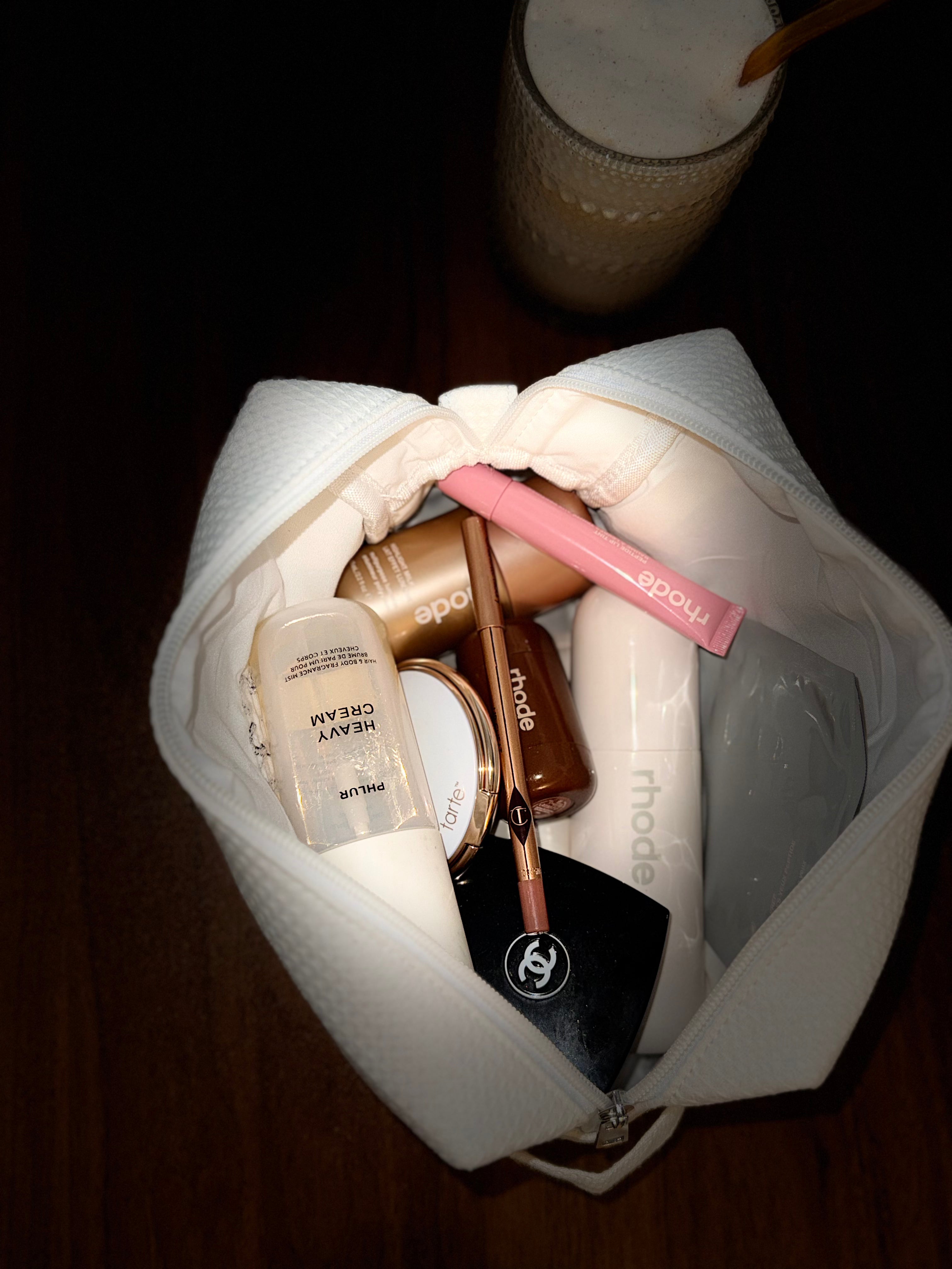 The Getaway Pouch Waffle - Custom Text ONLY