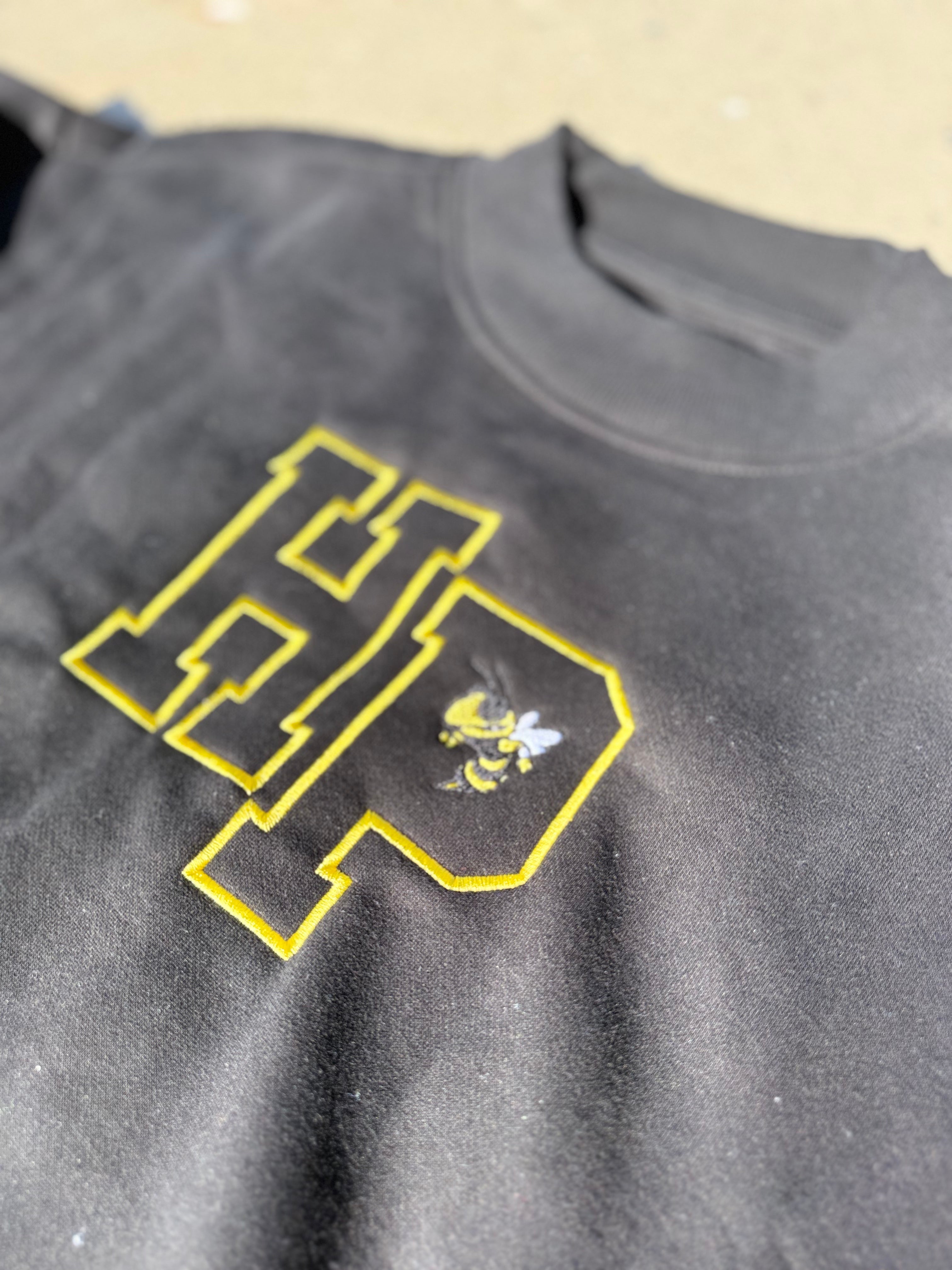 Outline Logo Mock Neck