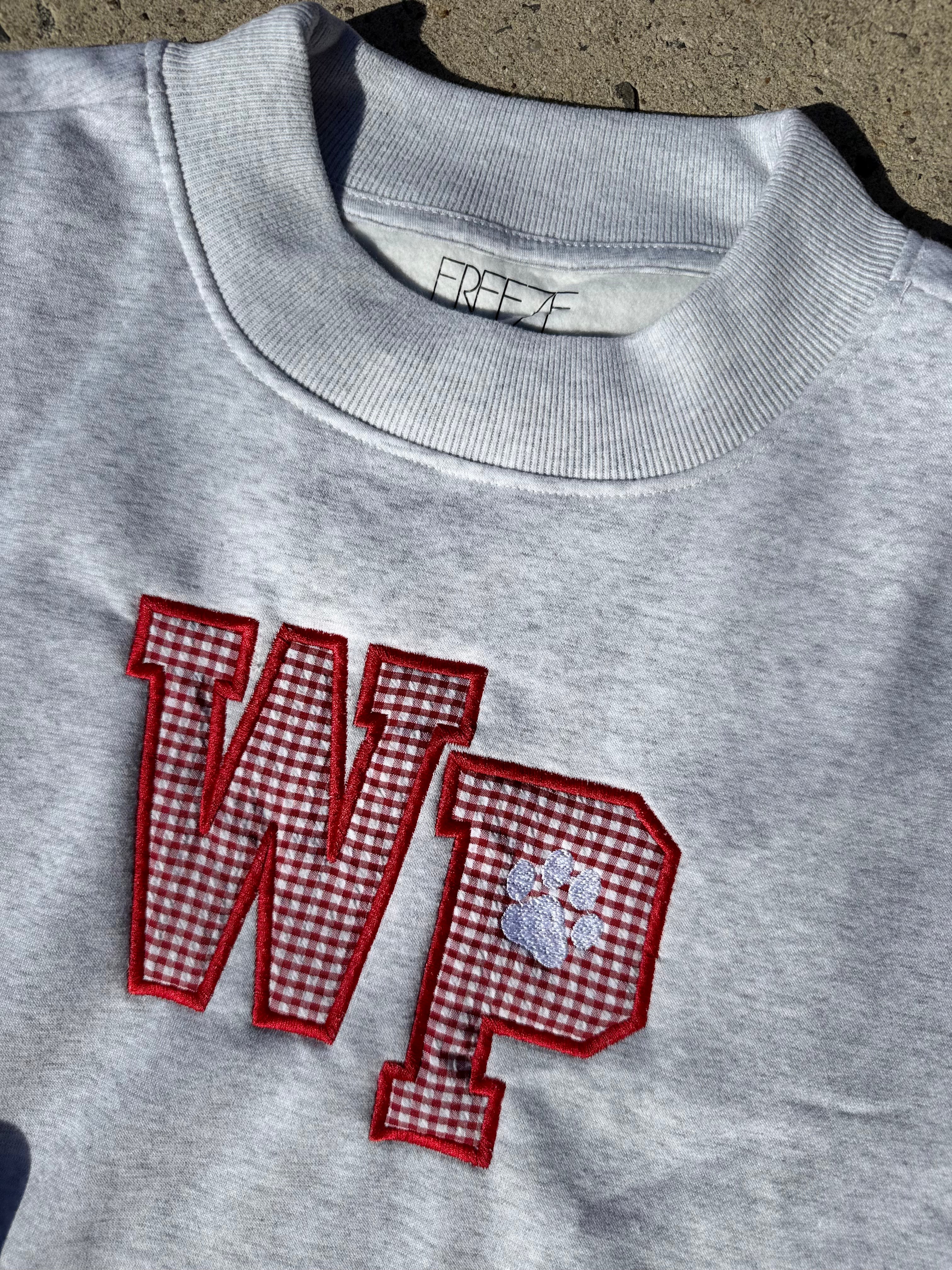 Fabric Logo Mock Neck