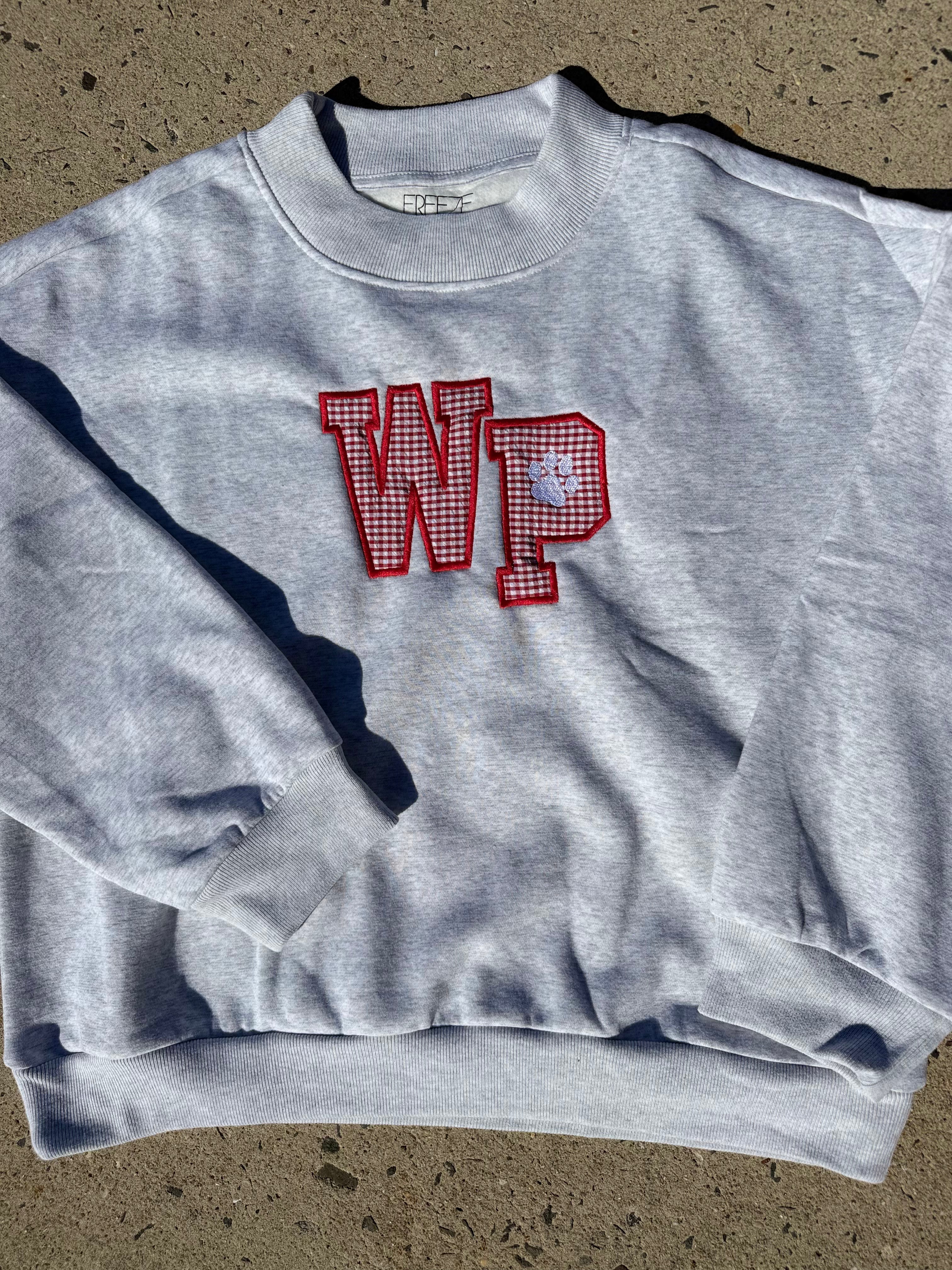 Fabric Logo Mock Neck