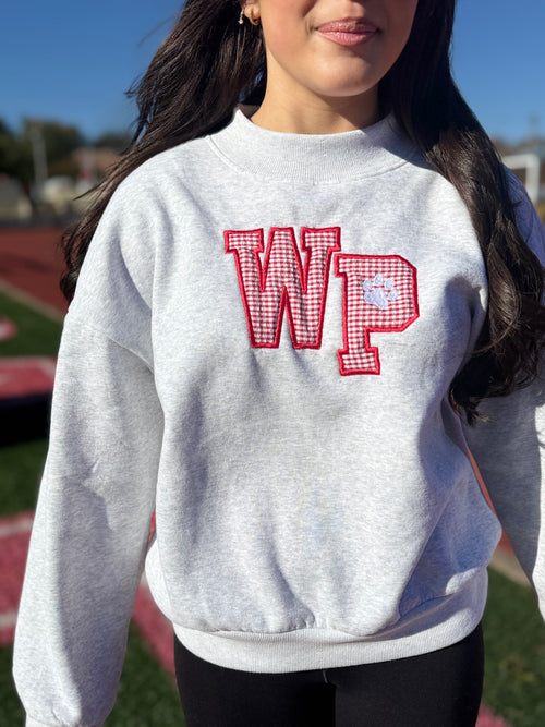 Fabric Logo Mock Neck