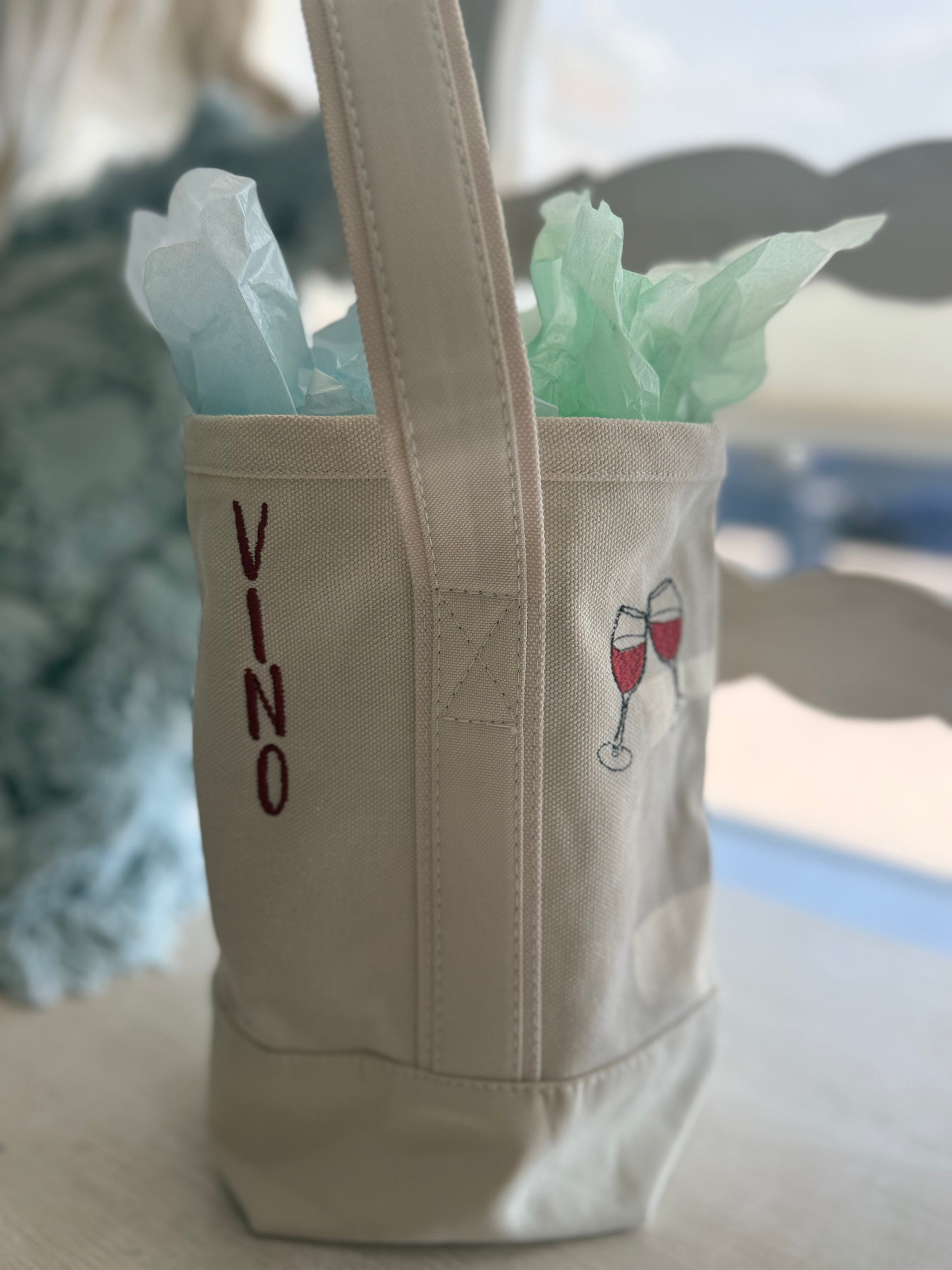 Canvas Wine Bag
