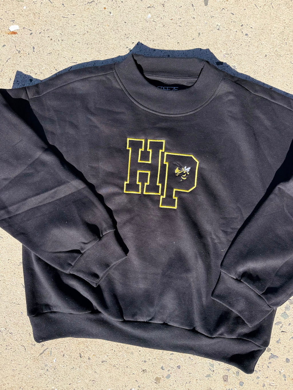 Outline Logo Mock Neck