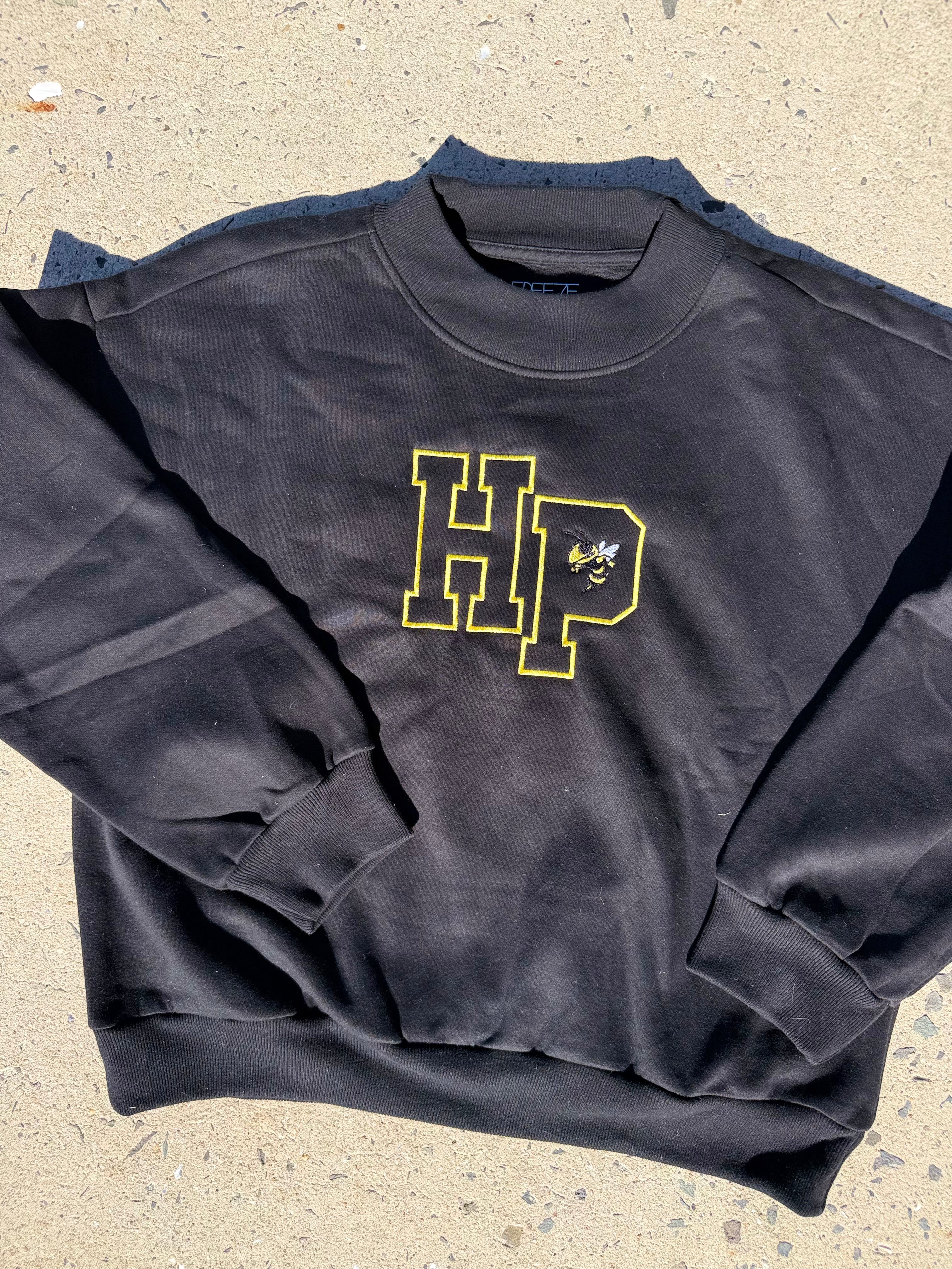Outline Logo Mock Neck