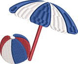 umbrella beach ball