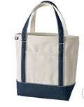 SMALL Lands End Tote - Text ONLY